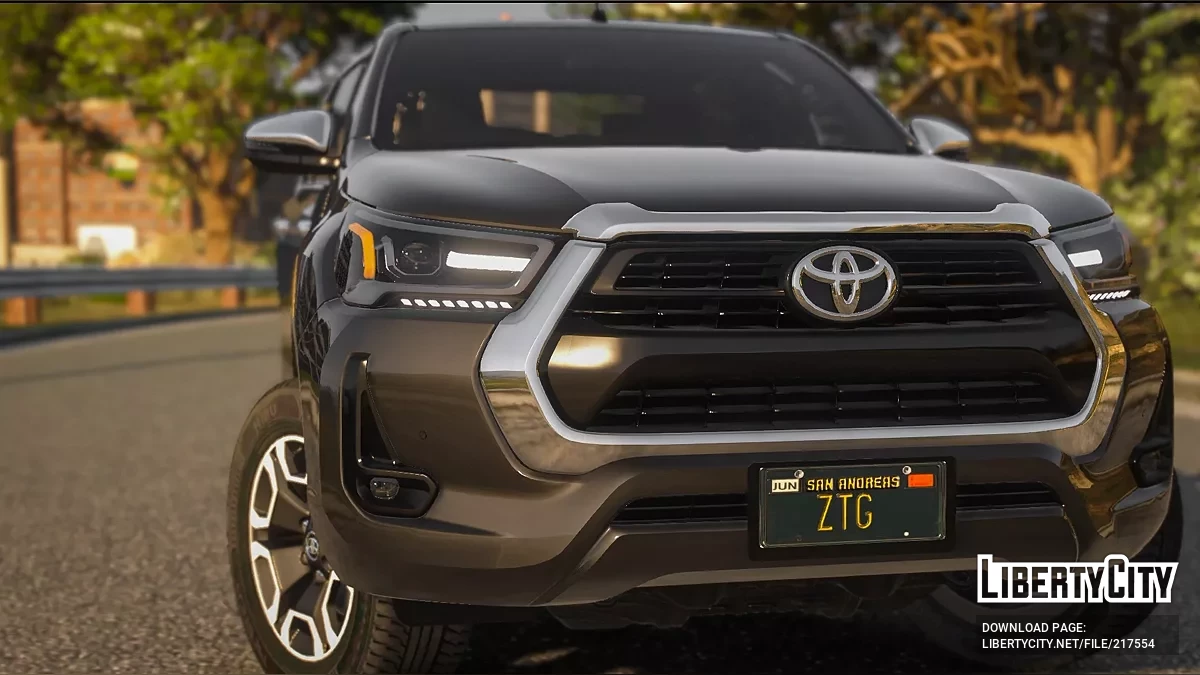 Toyota Hilux Revo Prerunner 2021 [HQ + Animated + RHD] / GTA 5