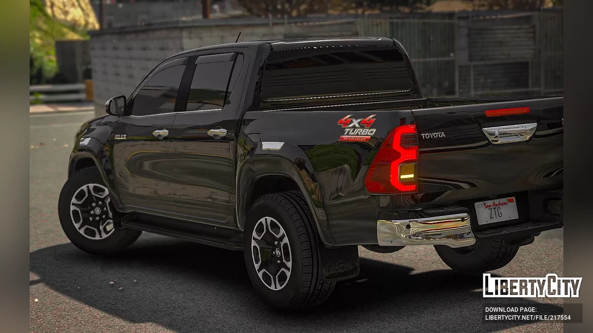 Toyota Hilux Revo Prerunner 2021 [HQ + Animated + RHD] / GTA 5