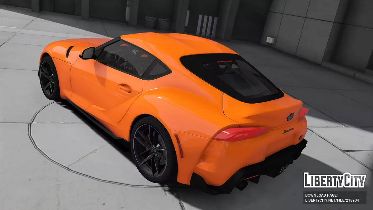 2020 Toyota Supra Unmarked / GTA 5