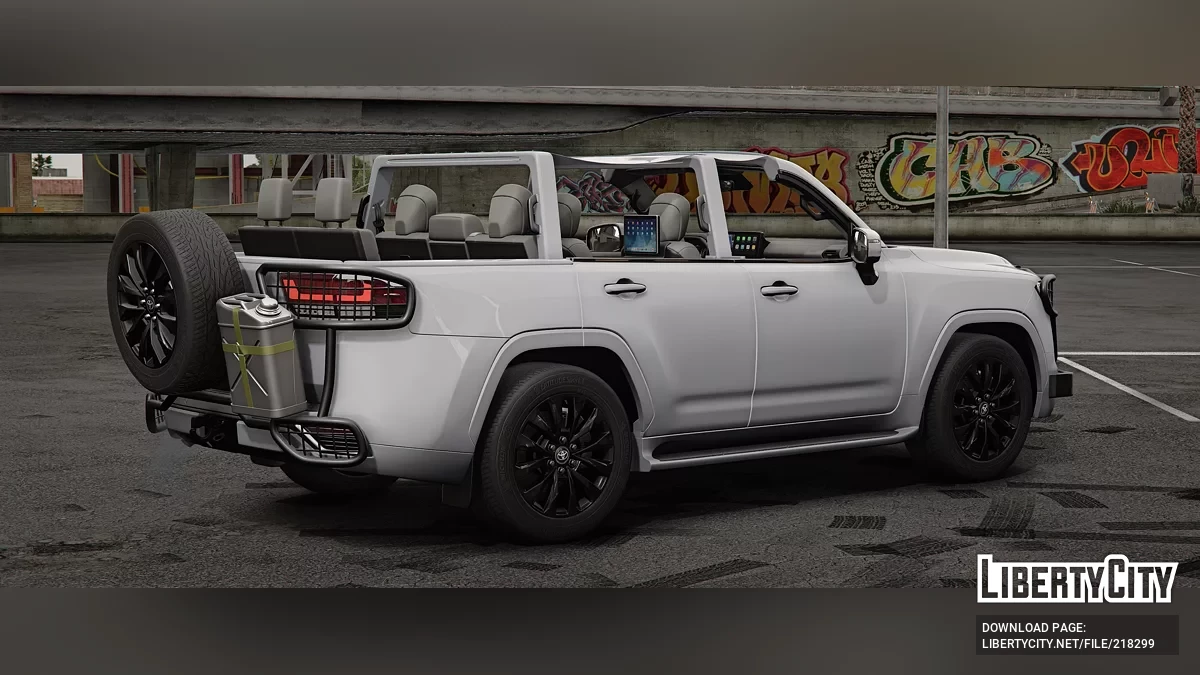 Toyota LC300 Convertible 2021 / GTA 5