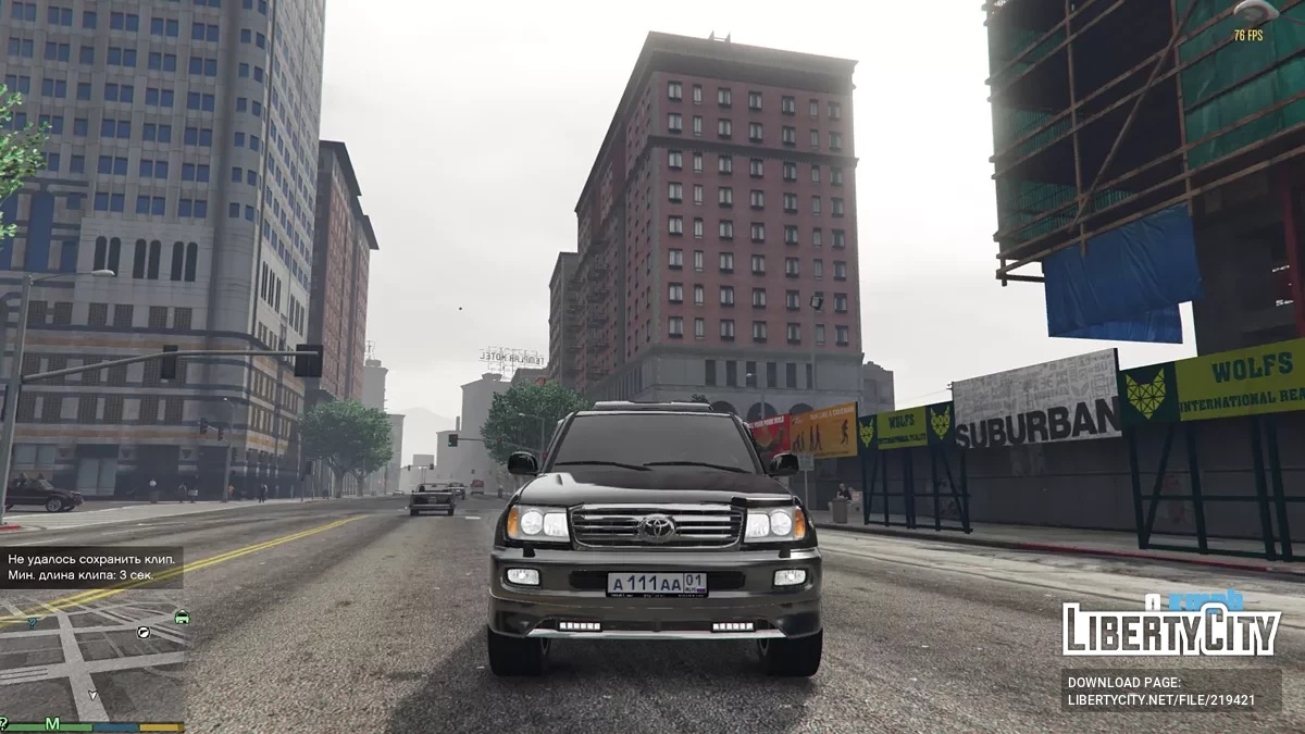 Toyota Land Cruiser 100 Tuning / GTA 5