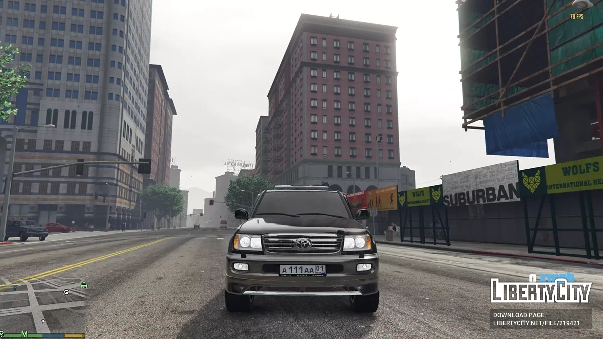 Toyota Land Cruiser 100 Tuning / GTA 5