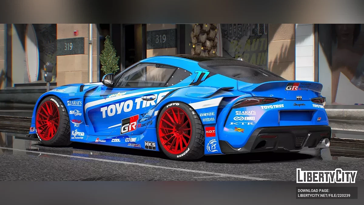 Toyota Supra A90 Hokuto Matsuyama / GTA 5