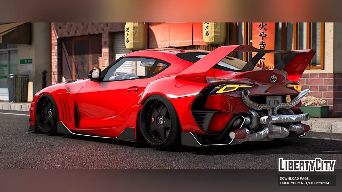 Toyota Supra MK5 Twinturbo / GTA 5