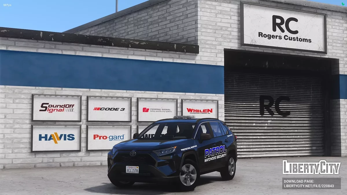 2021 Toyota Rav4 Security Vehicle / GTA 5