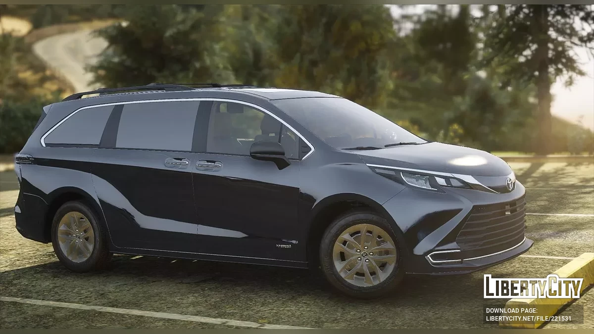 2022 Toyota Sienna XLE v1.0 / GTA 5