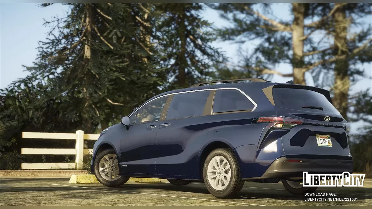2022 Toyota Sienna XLE v1.0 / GTA 5