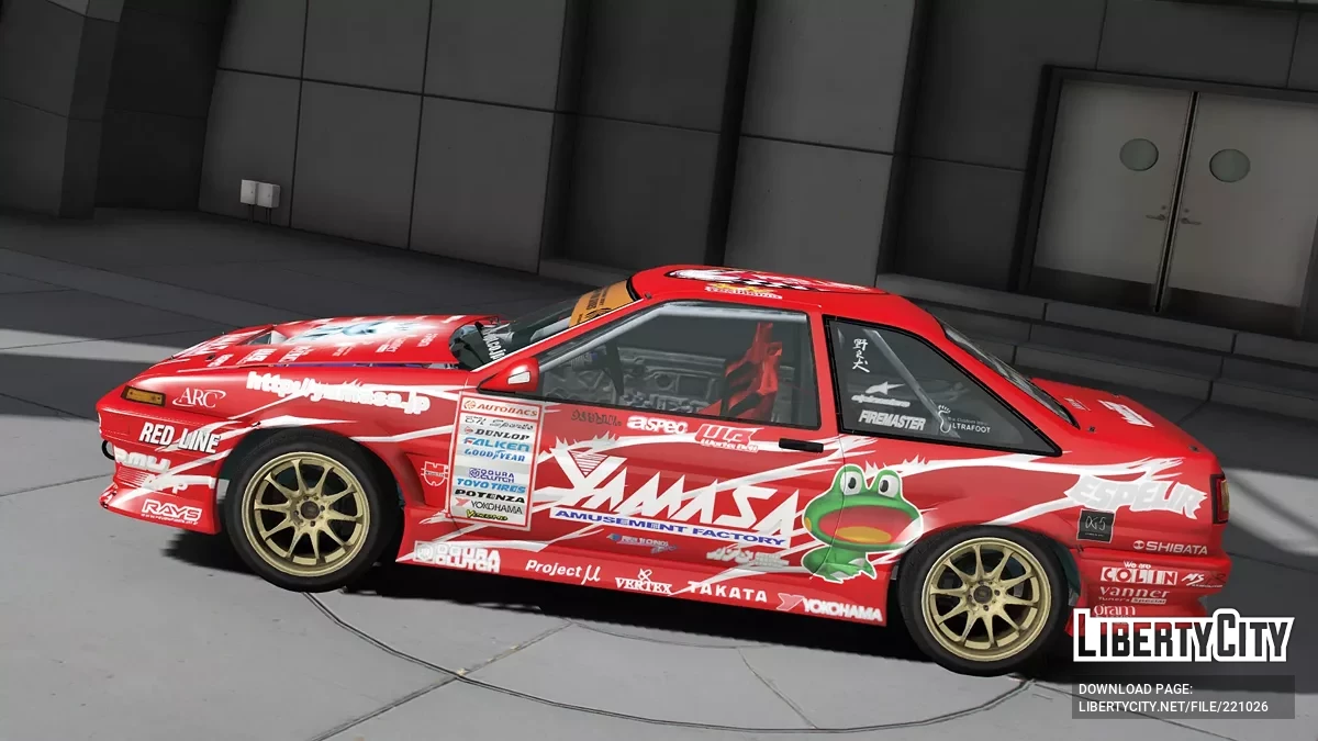 Toyota AE86 Race Drive Grid / GTA 5