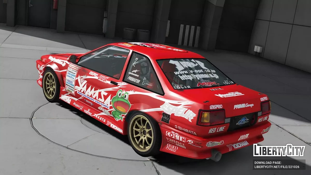 Toyota AE86 Race Drive Grid / GTA 5