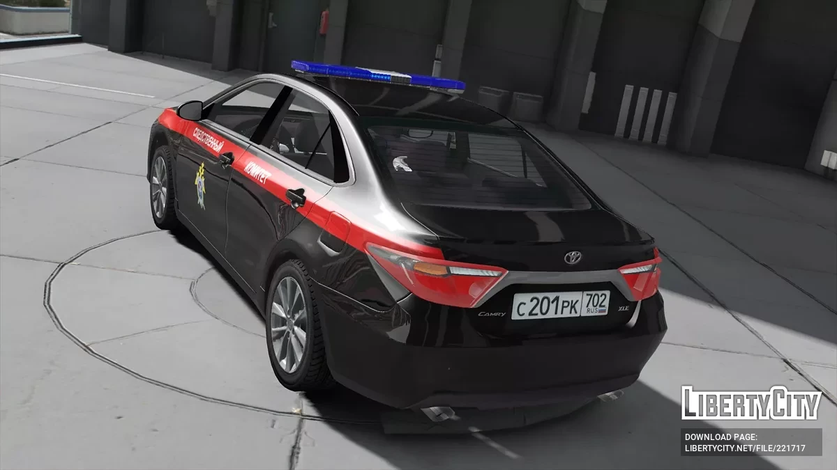 Toyota Camry XLE Следственный комитет / GTA 5
