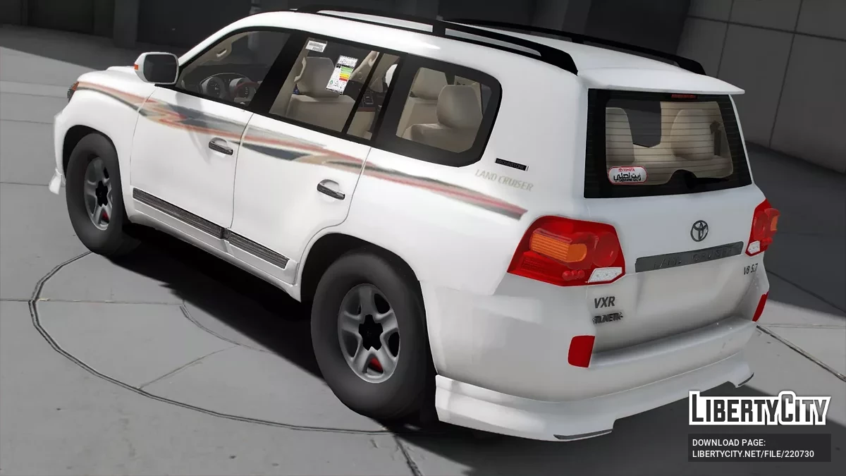Toyota Land Cruiser 2015 v1.0 / GTA 5