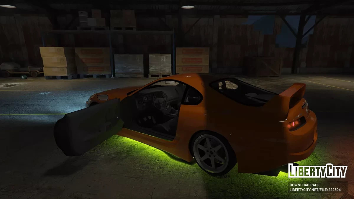 Toyota Supra for GTA V Enhanced v1.0 / GTA 5