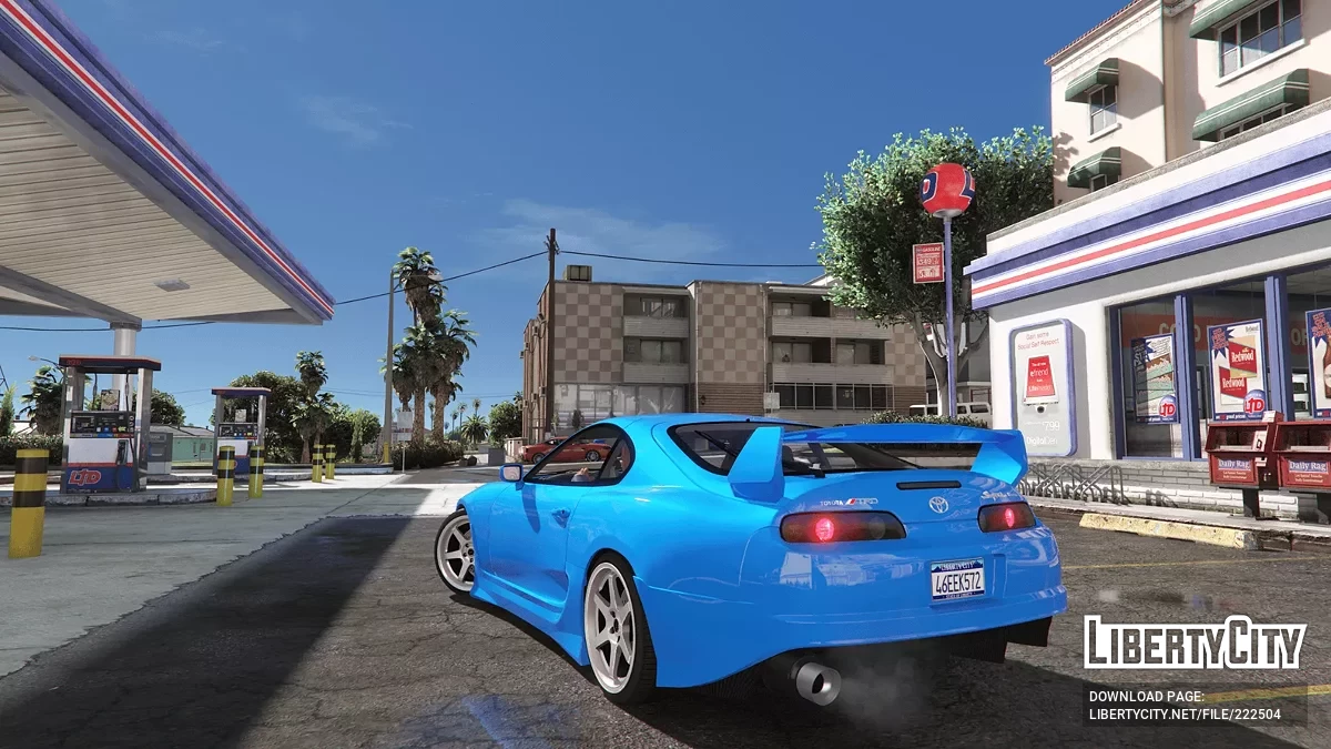 Toyota Supra for GTA V Enhanced v1.0 / GTA 5