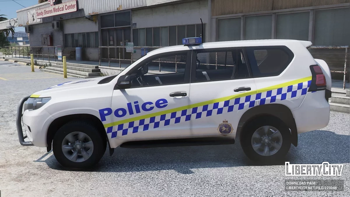 2023 Toyota Land Cruiser Prado Tasmania Police / GTA 5