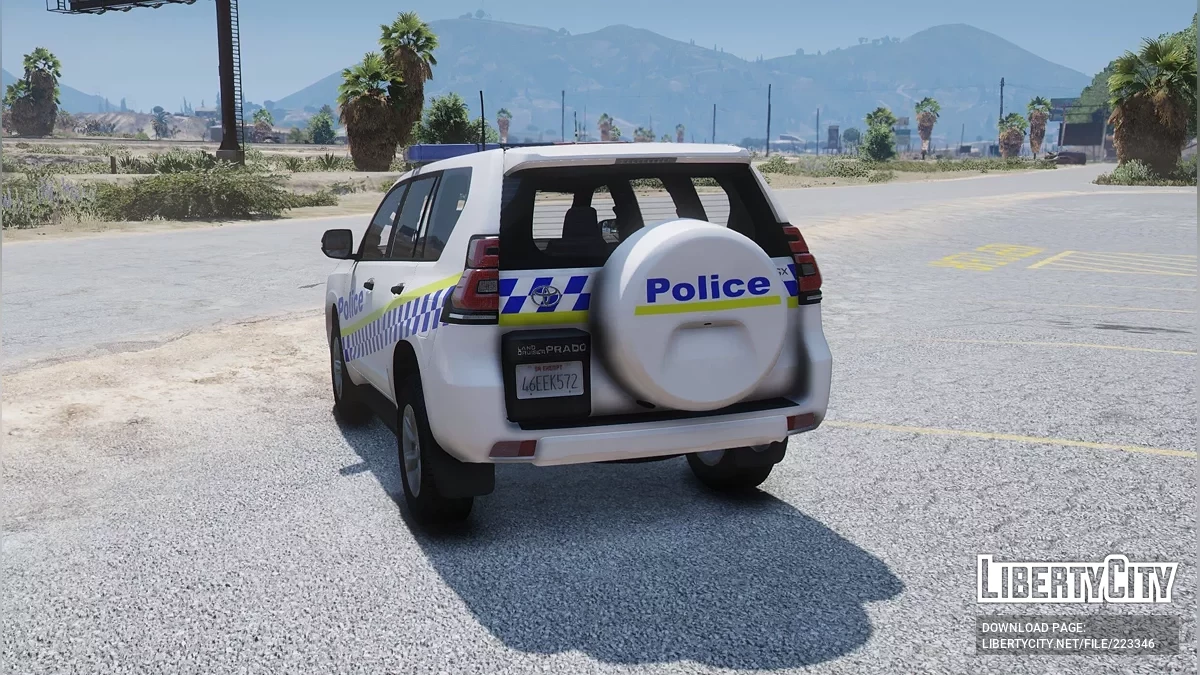 2023 Toyota Land Cruiser Prado Tasmania Police / GTA 5