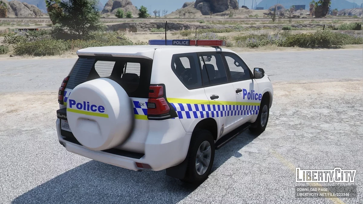 2023 Toyota Land Cruiser Prado Tasmania Police / GTA 5
