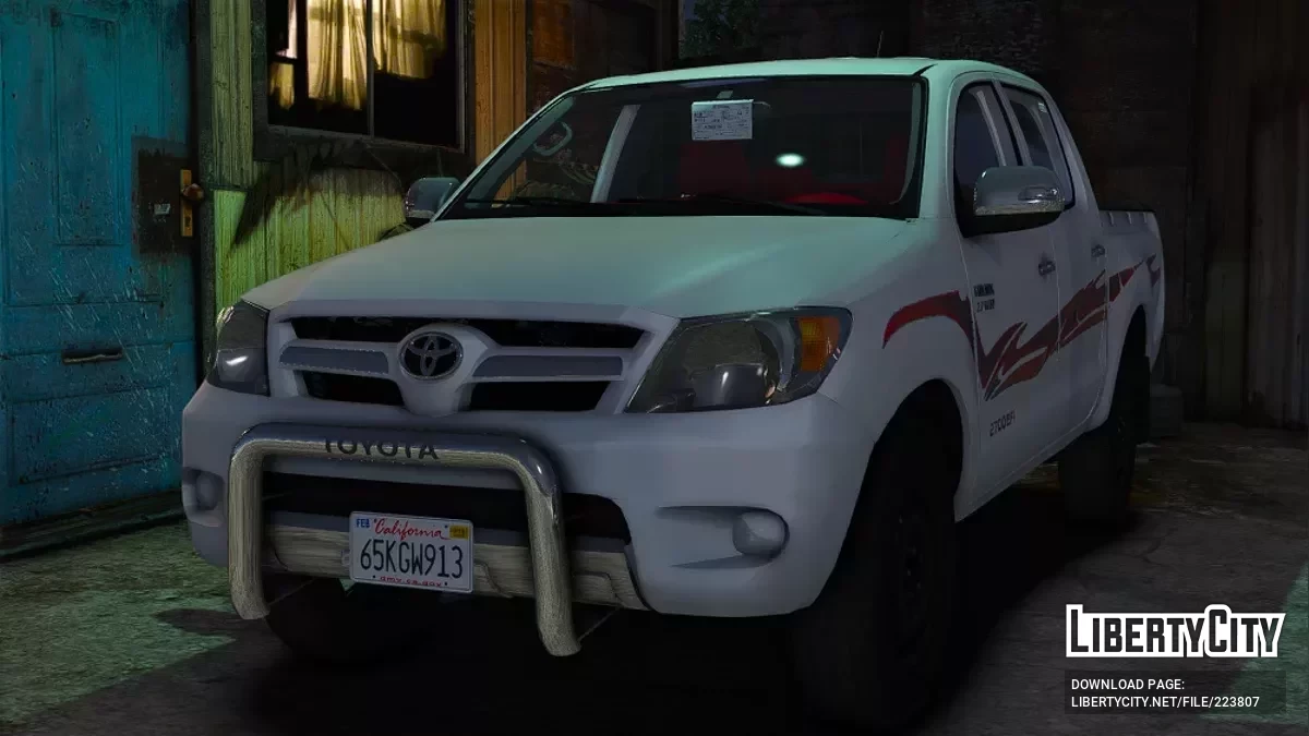 Toyota Hilux 2008 v1.0 / GTA 5