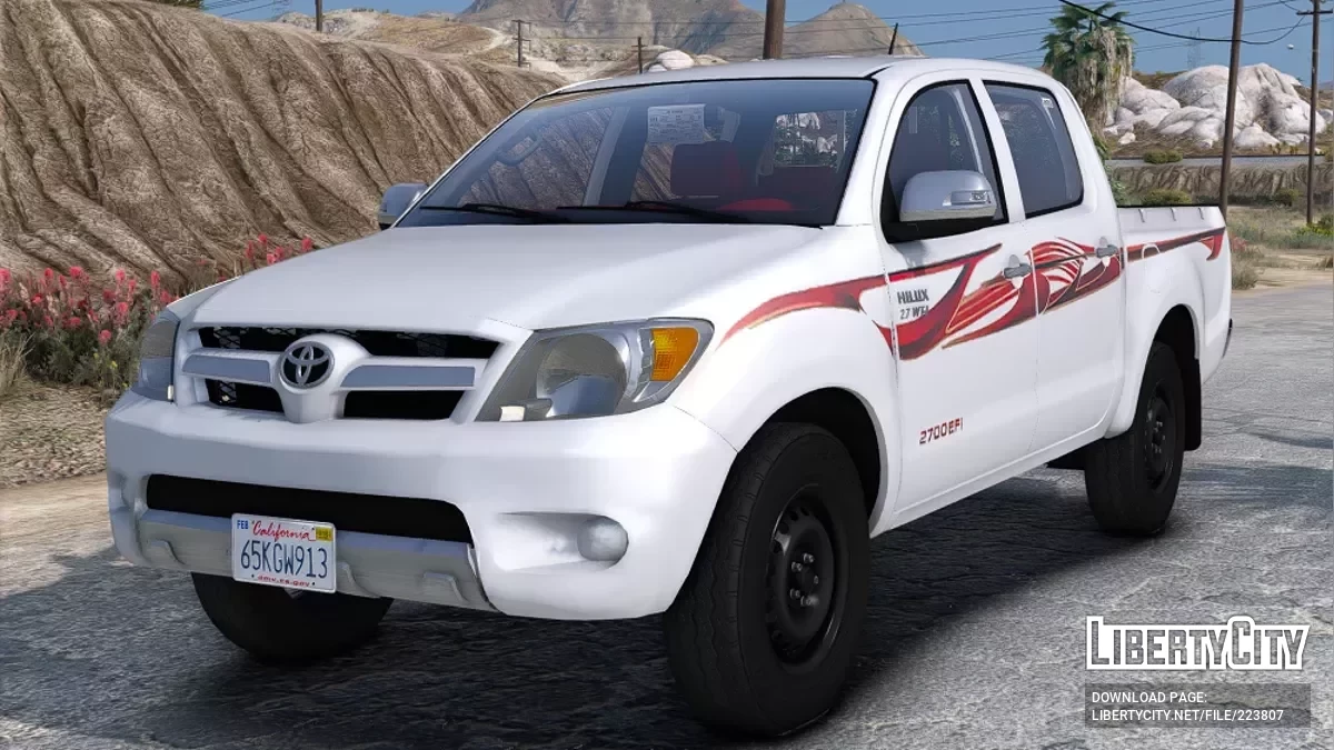 Toyota Hilux 2008 v1.0 / GTA 5