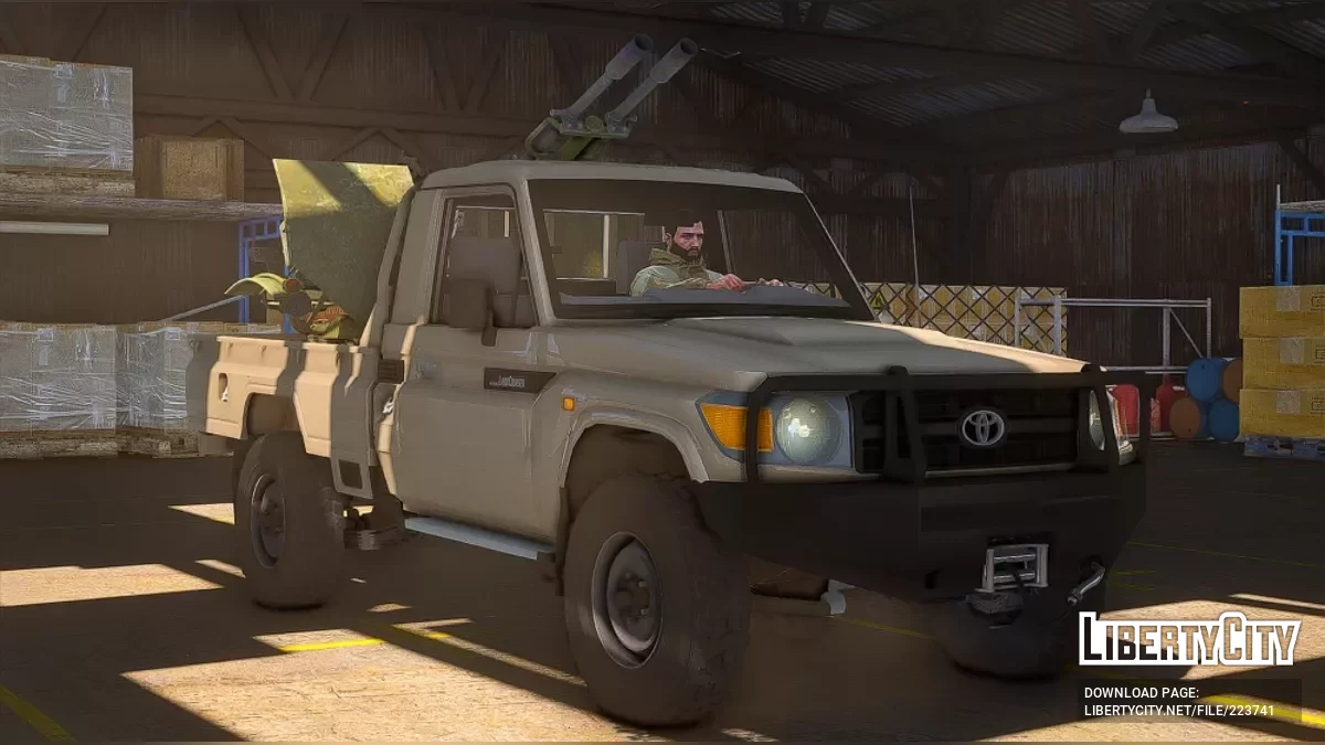 Toyota Land Cruiser j79 2020 | ZU-23 v1.0 / GTA 5