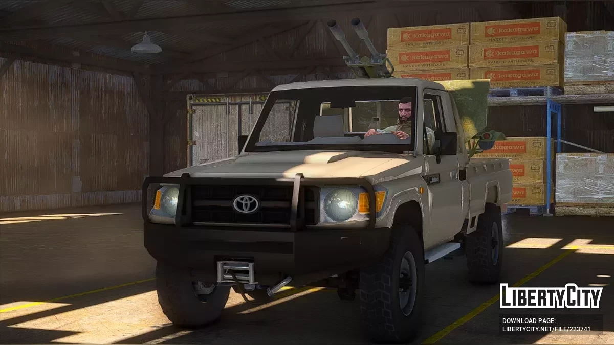 Toyota Land Cruiser j79 2020 | ZU-23 v1.0 / GTA 5