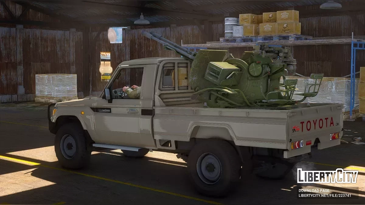Toyota Land Cruiser j79 2020 | ZU-23 v1.0 / GTA 5
