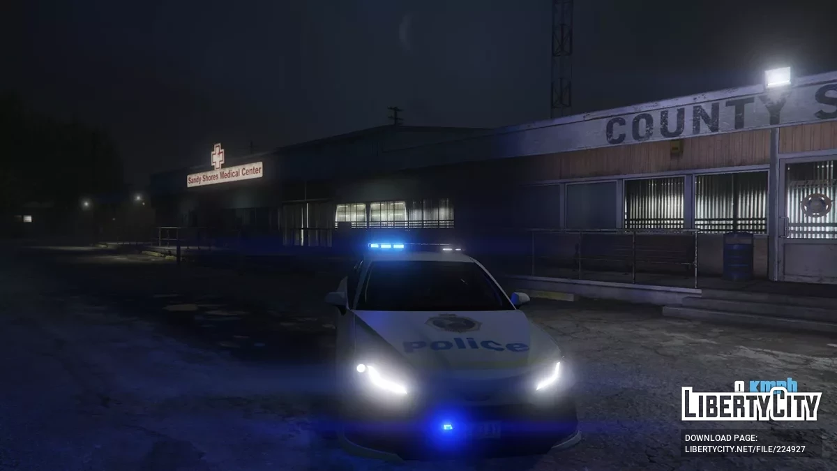 2022 Toyota Camery Tasmania Police General Duties / GTA 5