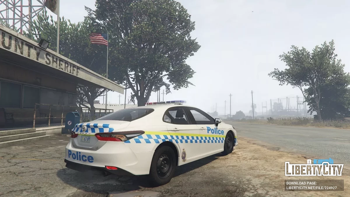 2022 Toyota Camery Tasmania Police General Duties / GTA 5
