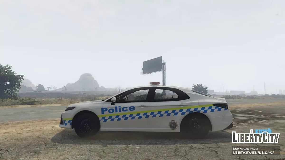 2022 Toyota Camery Tasmania Police General Duties / GTA 5