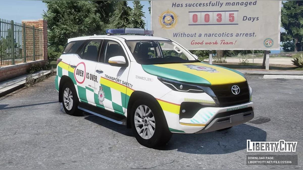 2023 Toyota Fortuner Tasmania Transport Inspector Fortuner / GTA 5