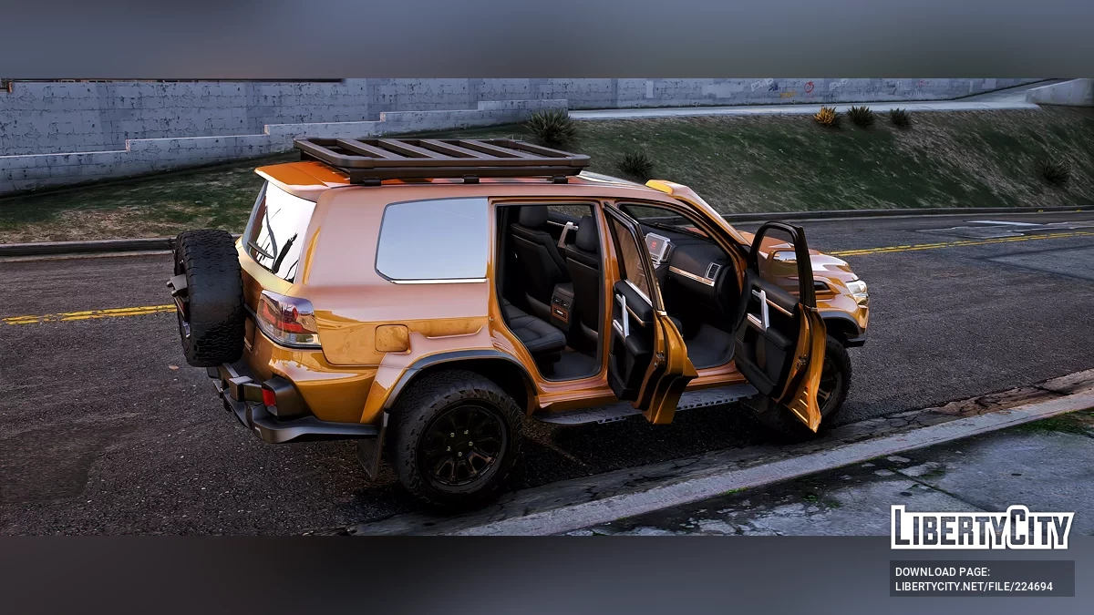 Khann Toyota Land Cruiser 200 Expedition 2018 / GTA 5