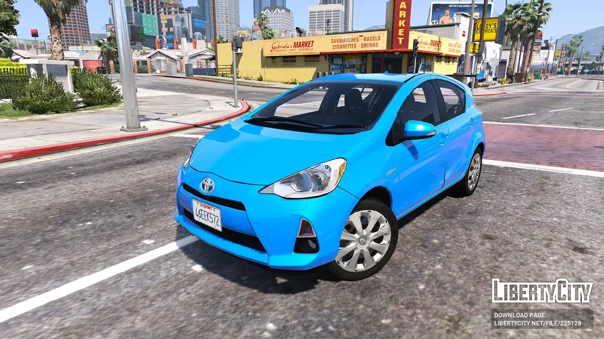 Toyota Aqua S 2012 Hybrid [Add-on | Tuning | Extras] / GTA 5