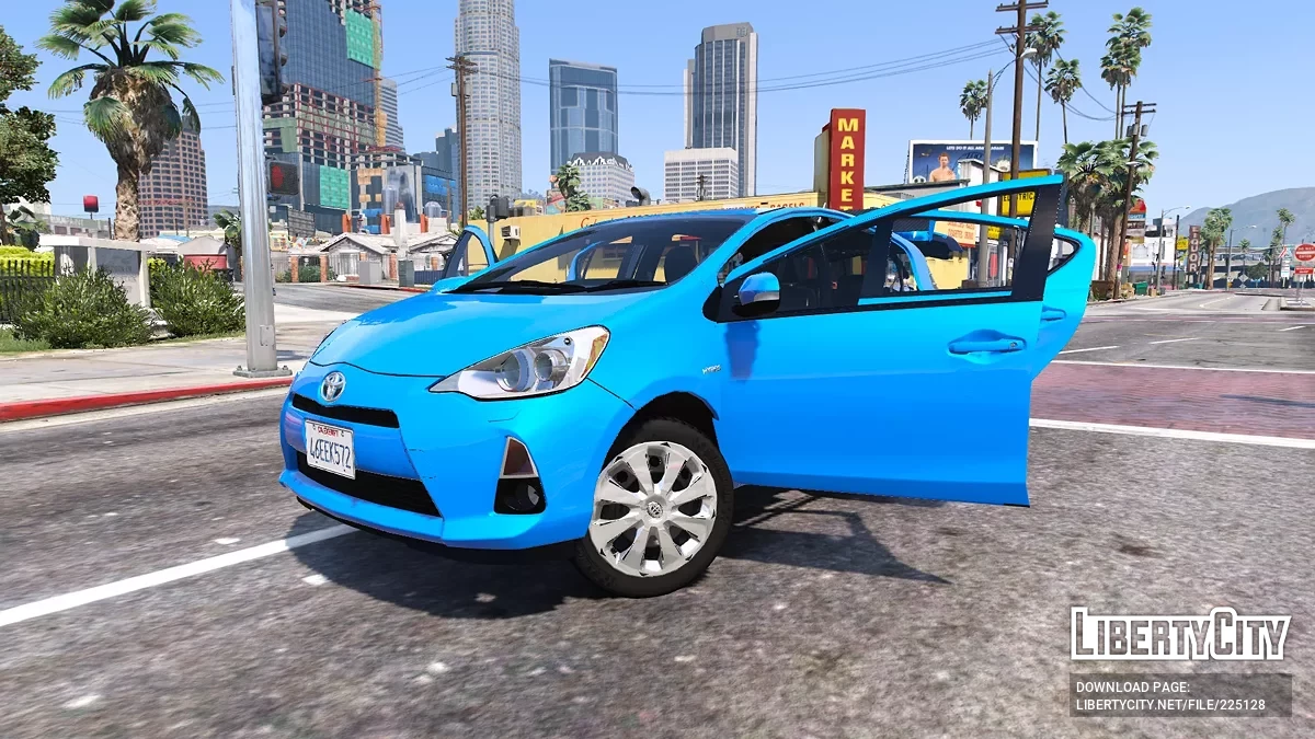 Toyota Aqua S 2012 Hybrid [Add-on | Tuning | Extras] / GTA 5