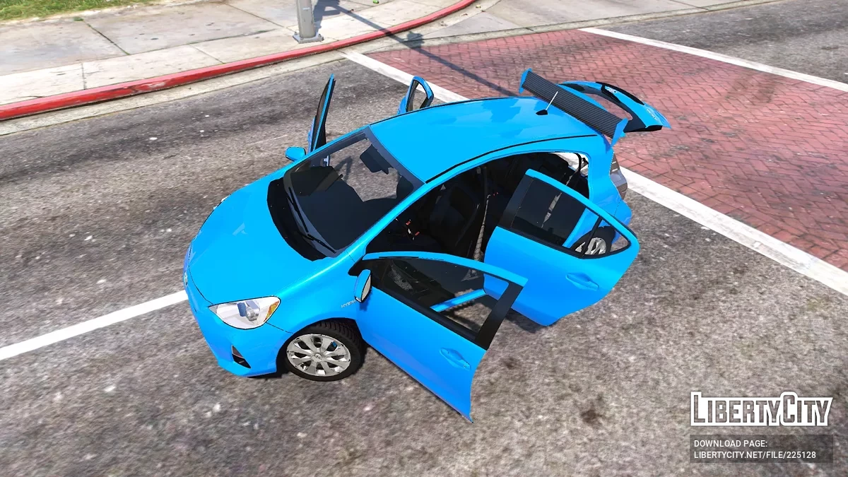 Toyota Aqua S 2012 Hybrid [Add-on | Tuning | Extras] / GTA 5