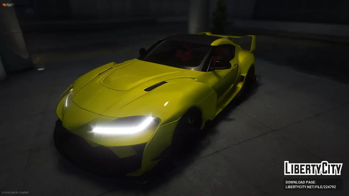 Toyota Supra A90 With Hycade Kit / GTA 5