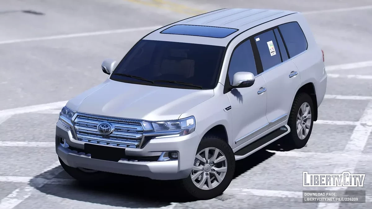Toyota Land Cruiser GXR 2020 v1.0 / GTA 5