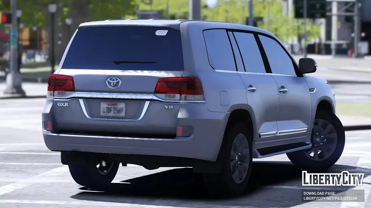 Toyota Land Cruiser GXR 2020 v1.0 / GTA 5