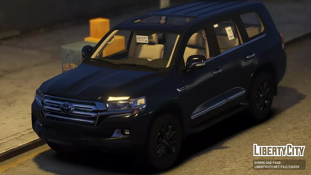 Toyota Land Cruiser GXR 2020 v1.0 / GTA 5