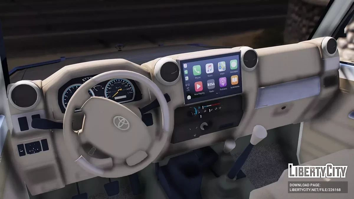 Toyota Land Cruiser V6 2019 v1.0 / GTA 5
