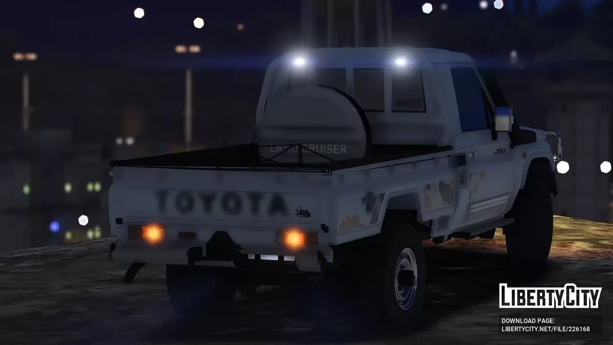 Toyota Land Cruiser V6 2019 v1.0 / GTA 5