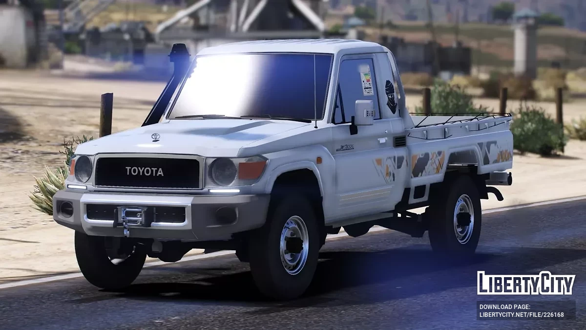 Toyota Land Cruiser V6 2019 v1.0 / GTA 5