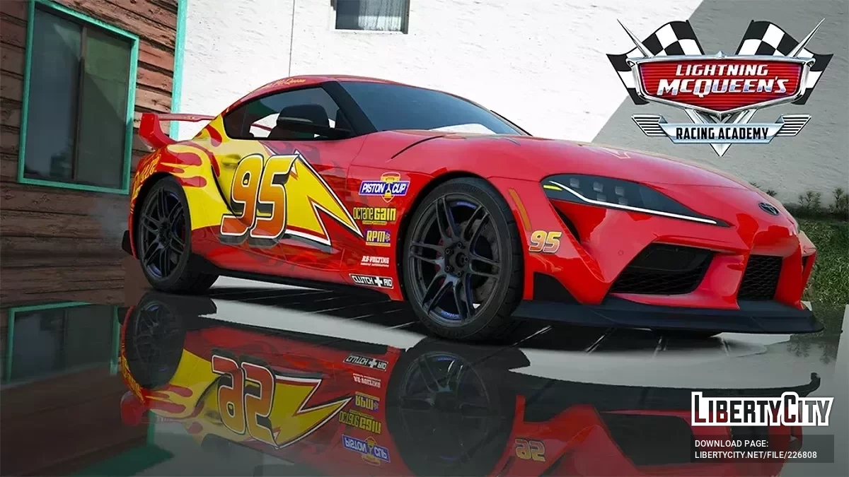 2020 Toyota GR Supra Lightning McQueen / GTA 5
