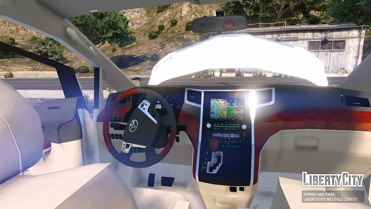 Toyota Alphard 350X GGH20 2012 Hybrid / GTA 5