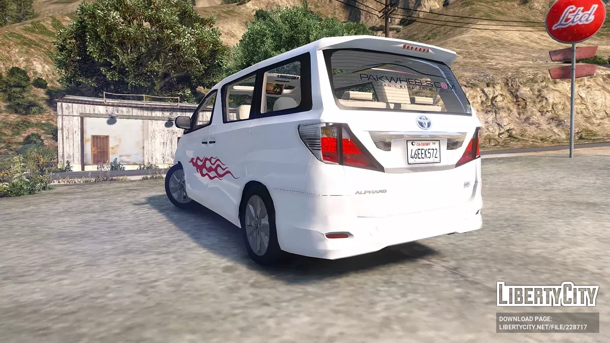 Toyota Alphard 350X GGH20 2012 Hybrid / GTA 5
