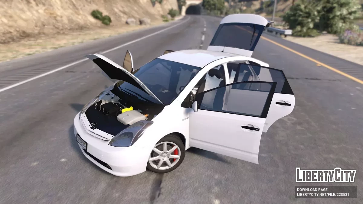 Toyota Prius 2003 Hybrid / GTA 5