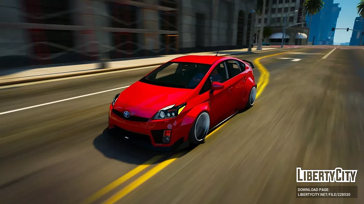Toyota Prius 2013 Widebody Libertywalk / GTA 5