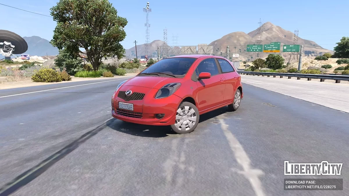 Toyota Vitz 2005 v1.0 / GTA 5