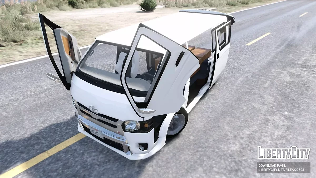Toyota Hiace Super GL GR Sport / GTA 5