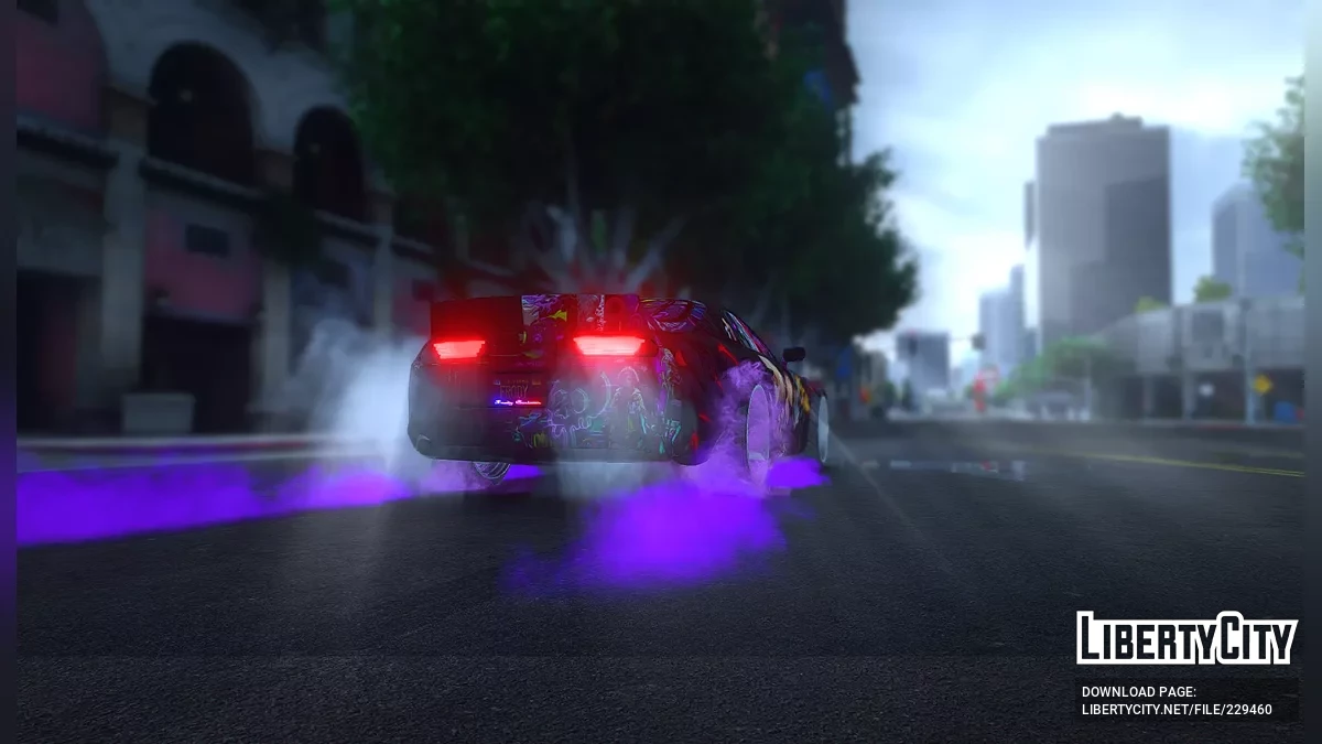 Тюнингованный Toyota Supra A80 2025 / GTA 5