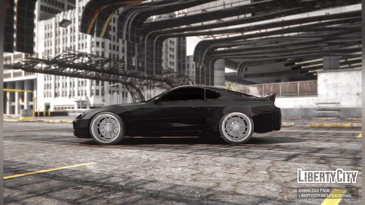 Тюнингованный Toyota Supra A80 2025 / GTA 5