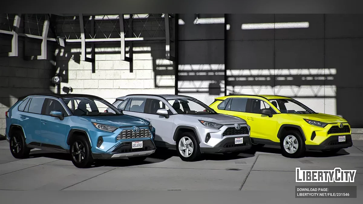 2021 Toyota RAV4 (LE, XSE & Hybrid) / GTA 5